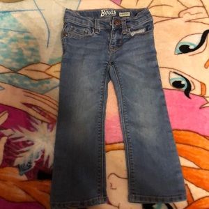 Light boot cut jeans